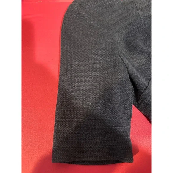 Boden Womens Navy Blue Textured Sheath Dress Sz 4 Excellent Office Tailored - Picture 8 of 9